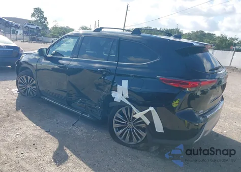 2021 Toyota Highlander Platinum from USA, damaged, VIN 5TDFZRBH4MS102623